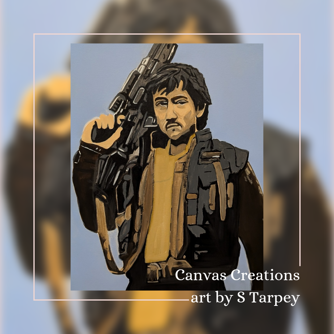 Cassian Andor original painting