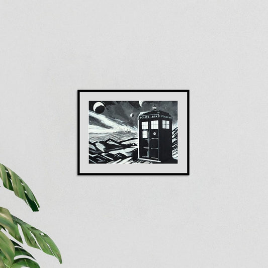 TARDIS art print