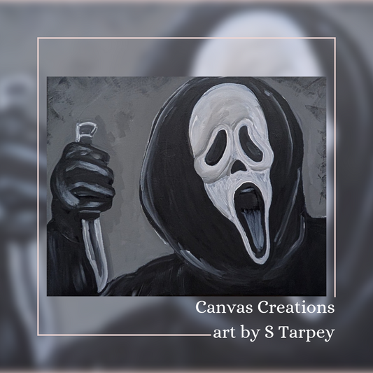 Ghostface original painting
