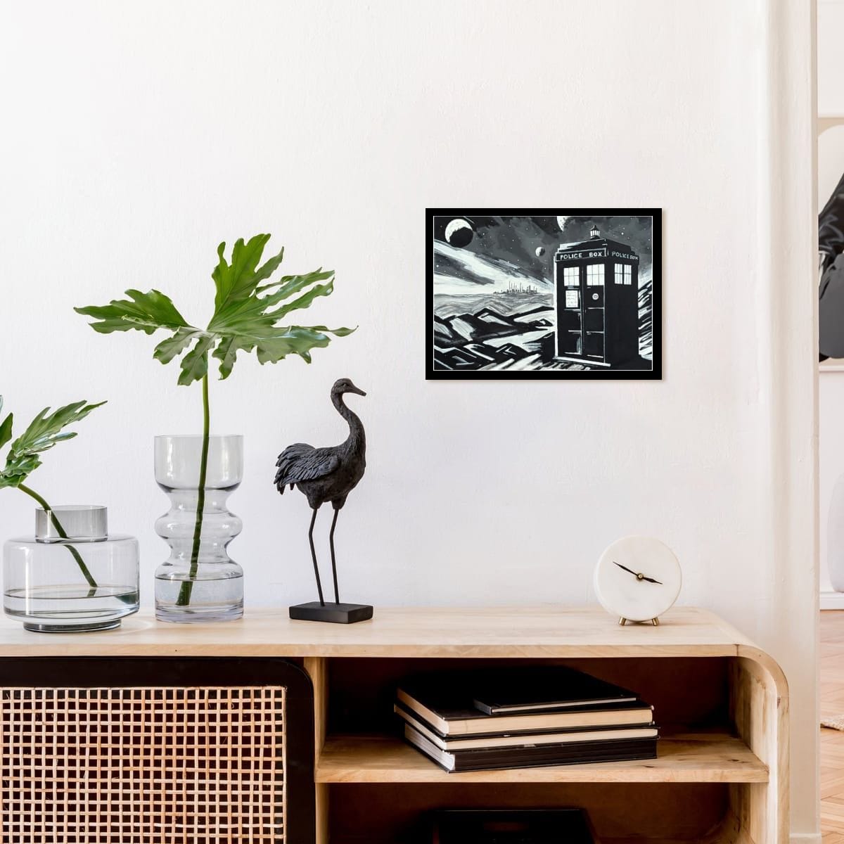 TARDIS art print
