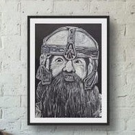 Gimli Art Print