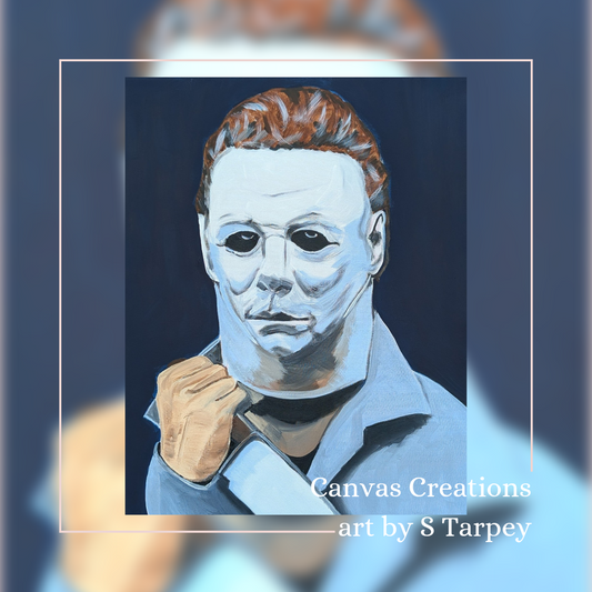 Michael Myers original painting
